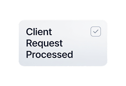 Client Request Processed