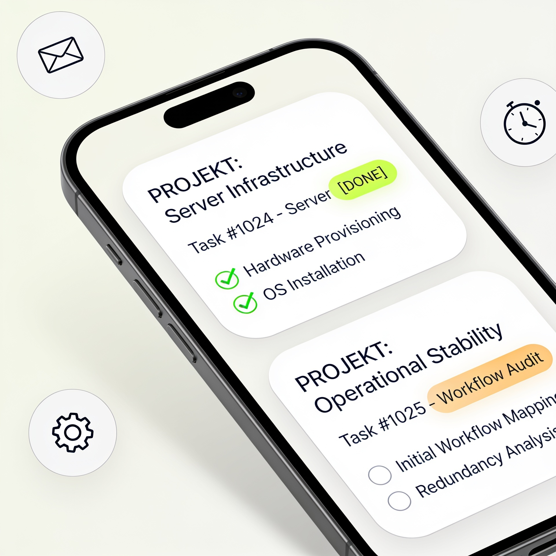 Operational Stability Mobile UI